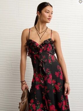 AE Tiered Ruffle Maxi Dress
